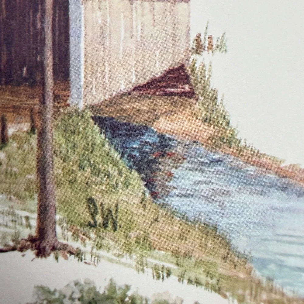 Lot of 12 S.W. Landscape Art Postcards Rustic Country‎ Scenic Unused